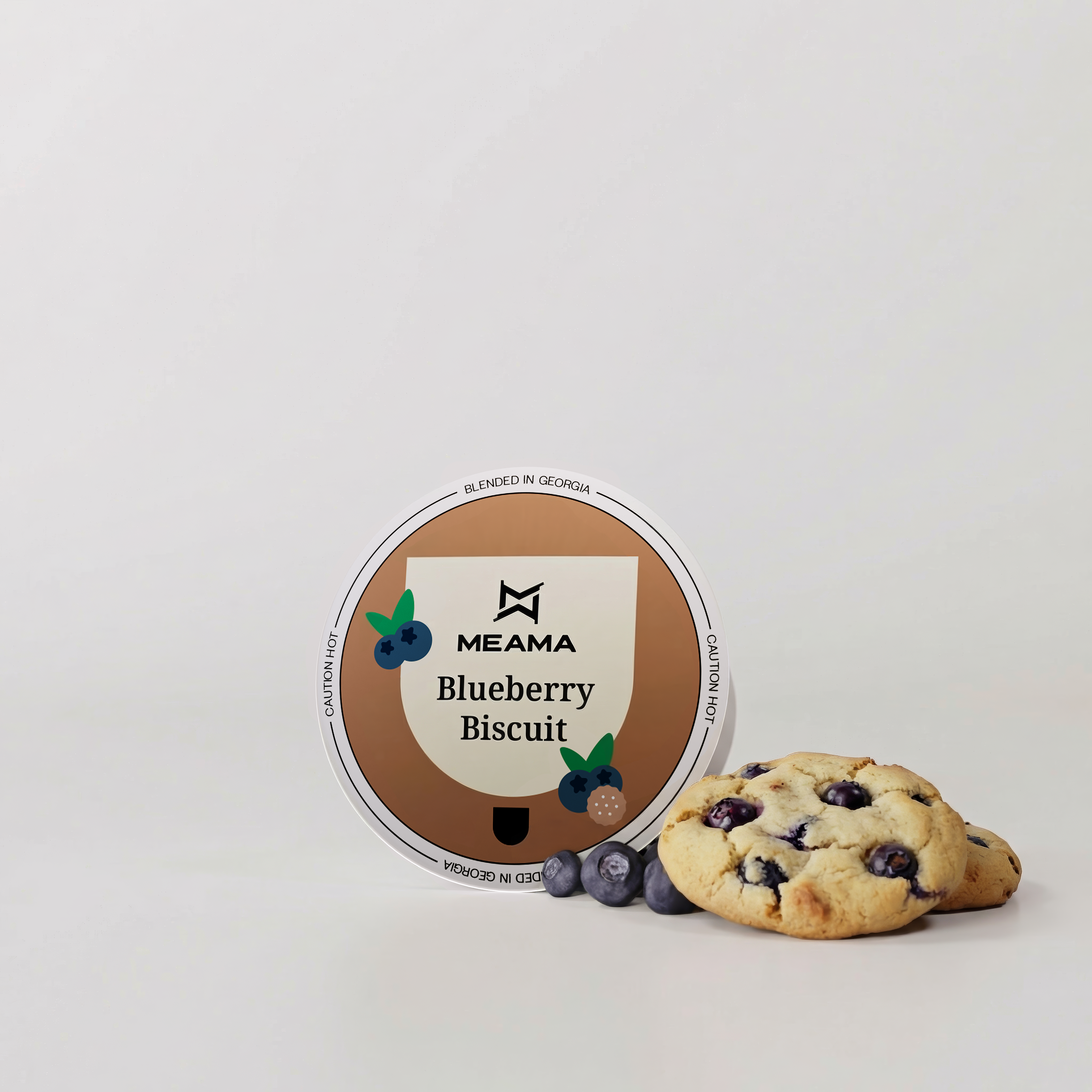 Черничное печенье